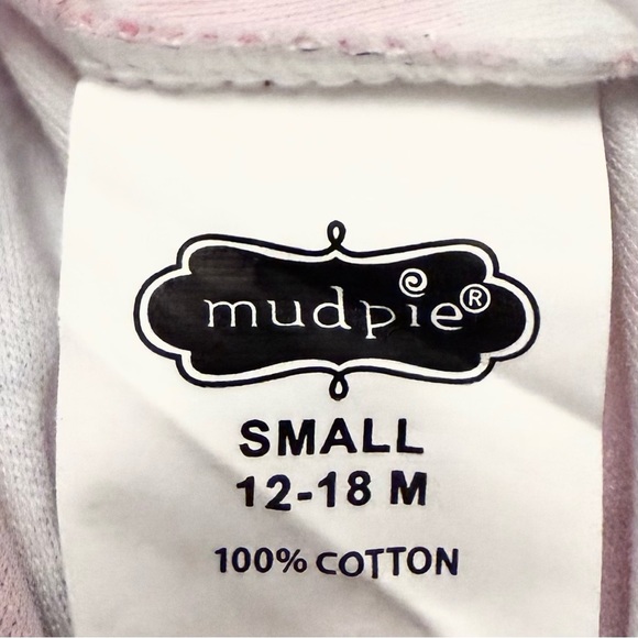 Mud Pie Flamingo Printed Baby Swim Coverup Dress with Hood 12-18M - Picture 3 of 4